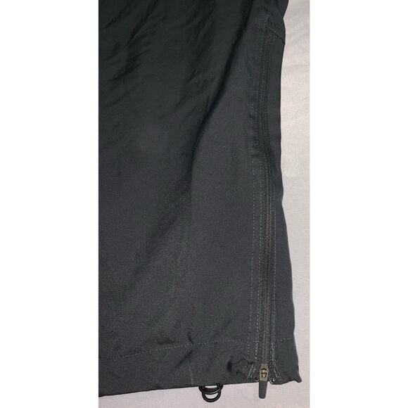 Nike Dri Fit Ankle-Zip Track Grey Pants w/ drawstring Zip Pockets Mens Large - Picture 3 of 9